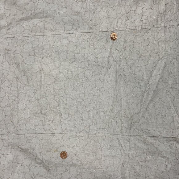 Coldwater Creek Womens Floral Embroidered A-Line Elastic Back Skirt PXL - Picture 9 of 13